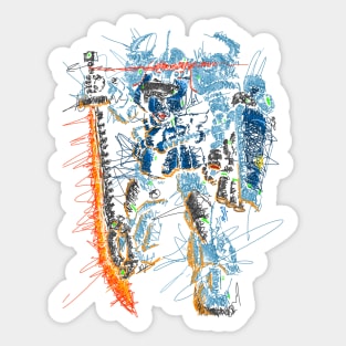 Gouf custom Sticker